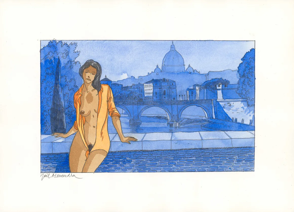 Illustration couleur, Joel Alessandra