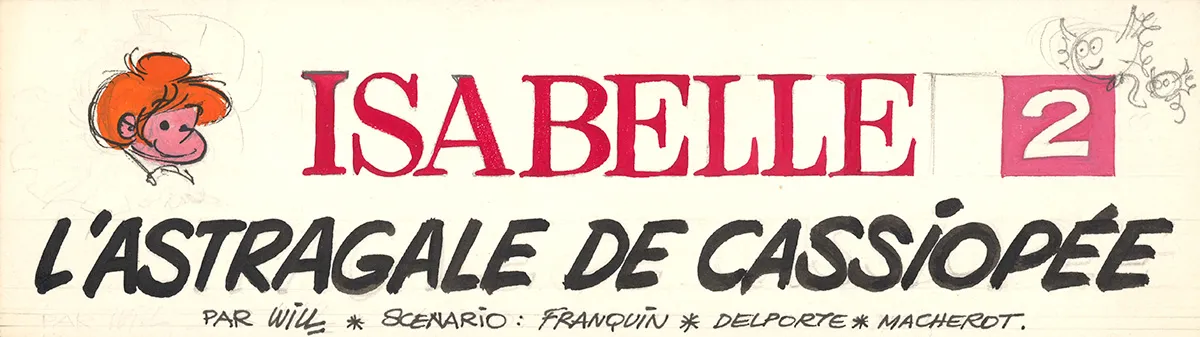 Illustration couleur, Isabelle, L'Astragale de Cassiopée  (T.4),  Will