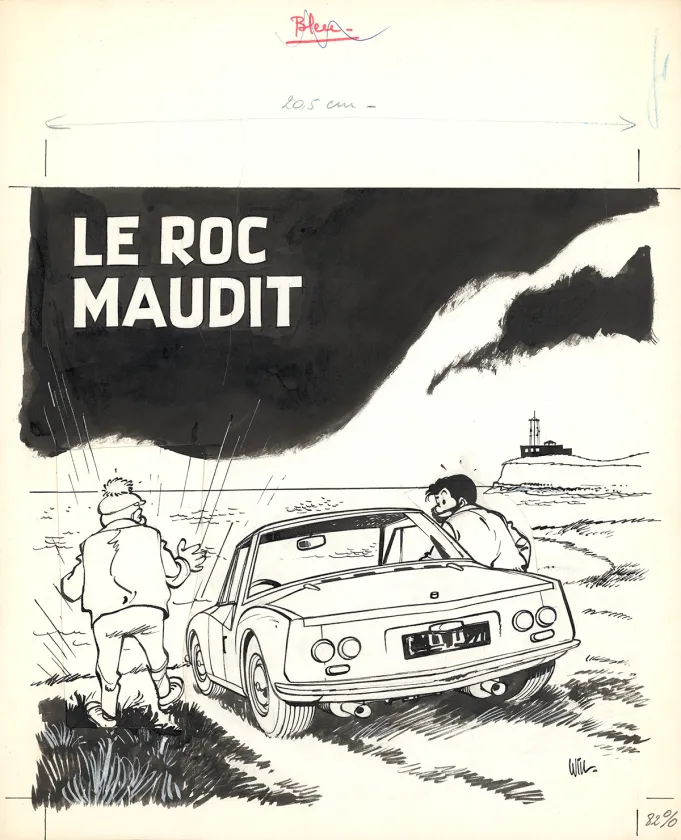 Cover, Tif et Tondu, Le Roc maudit  (T.18),  Will