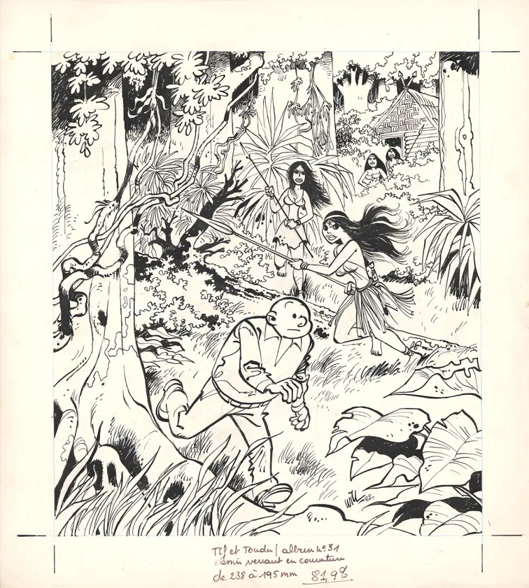 Cover, Tif et Tondu, Swastika (T.31),  Will