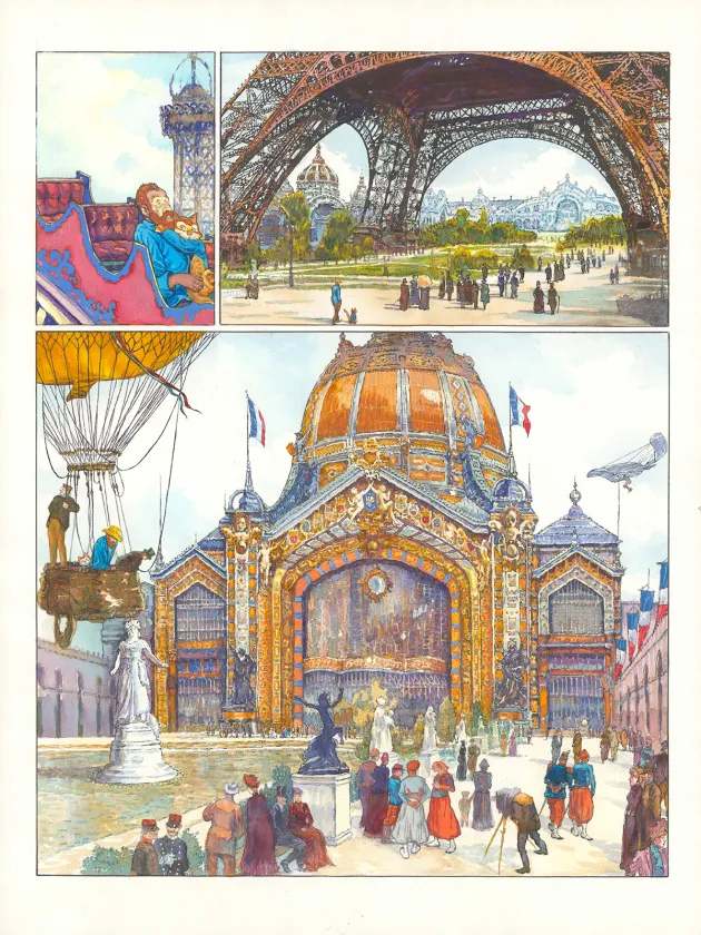 Planche couleur, Vincent et Van Gogh (T.1), Gradimir Smudja
