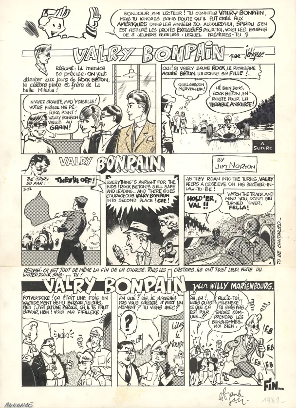 Color layout, Théodore Poussin, Frank Le Gall