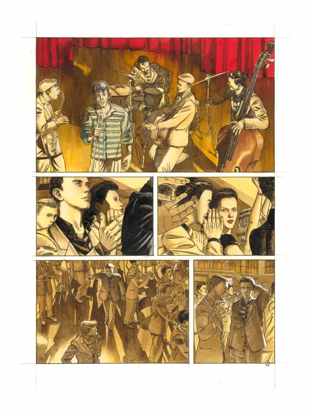 Planche couleur, Rockabilly, Christophe Dubois