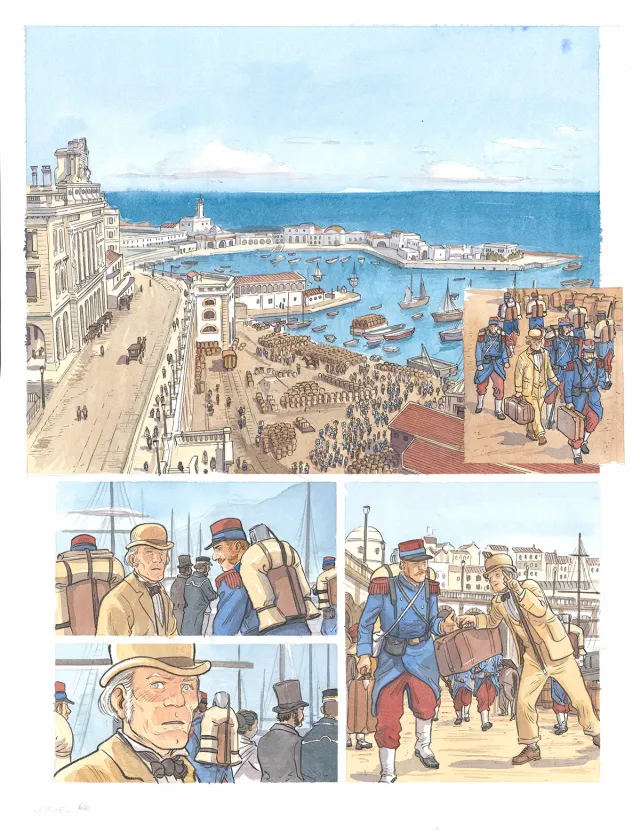 Planche couleur, Artifices, un magicien en Algérie, Julen Ribas