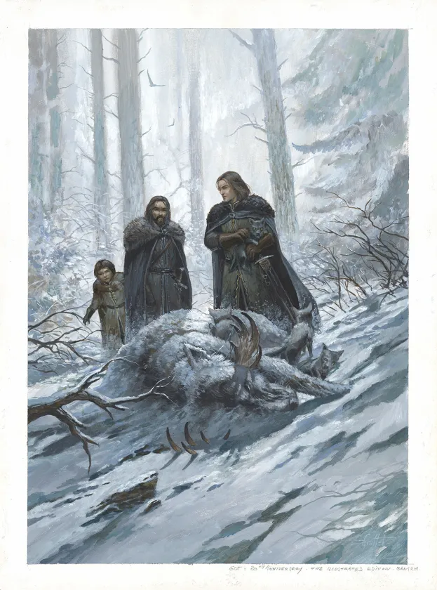 Peinture, Game of Thrones, The Illustrated Edition - 20th Anniversary, Didier Graffet