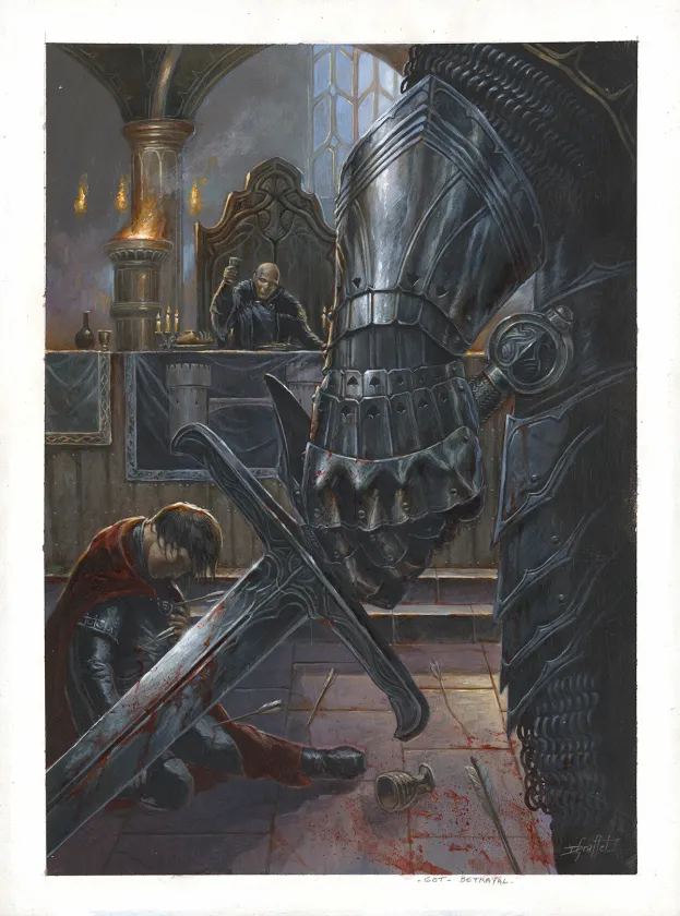 Painting, Game of Thrones, A Song of Ice and Fire, Didier Graffet