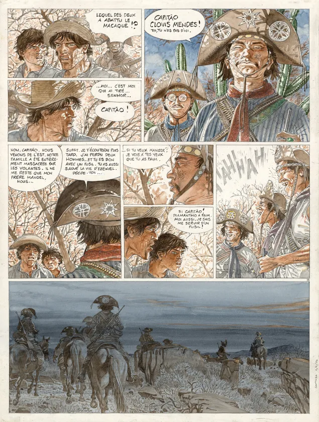 Colored original page, Caatinga,  Hermann