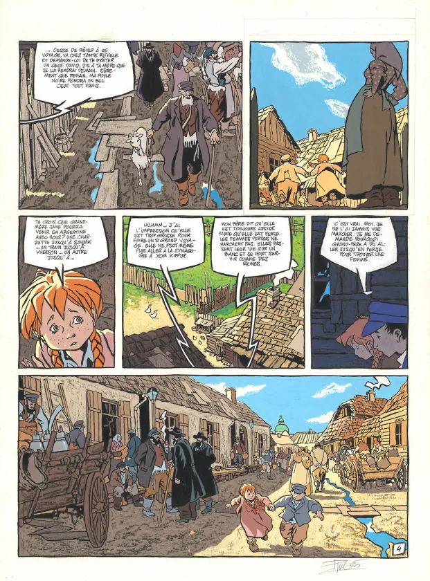 Planche couleur, Le Silence de Malka, Ruben Pellejero