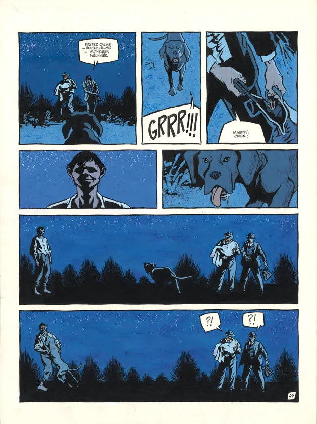 Planche couleur, Le Silence de Malka, Ruben Pellejero