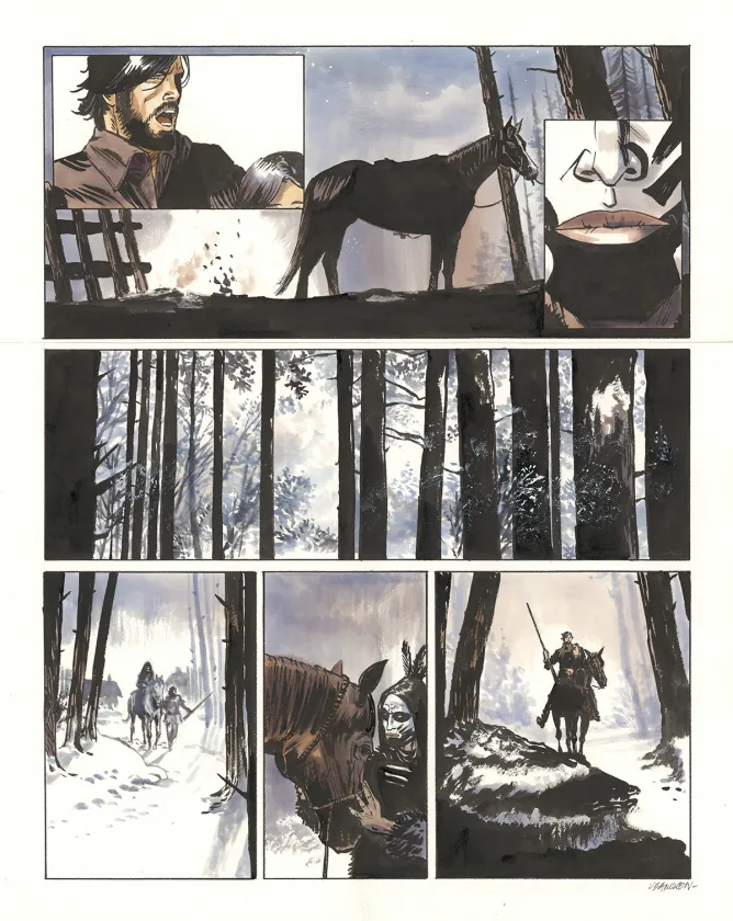 Planche couleur, Nouvelle France, Bernard Vrancken