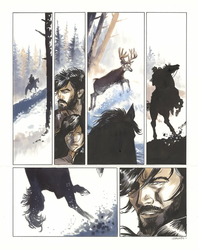 Planche couleur, Nouvelle France, Bernard Vrancken