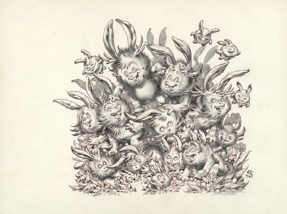 Illustration noir et blanc, Stan Manoukian