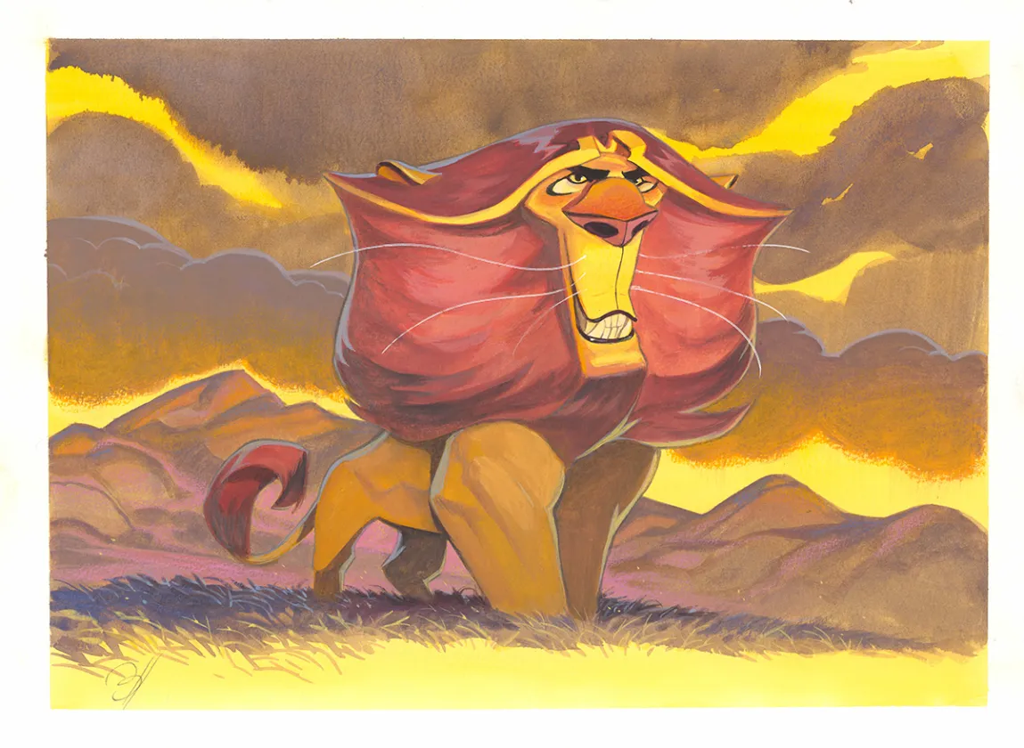 Illustration couleur, Le Magicien d'Oz, Enrique Fernandez