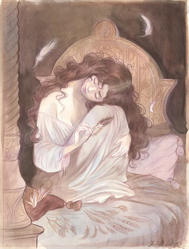 Illustration couleur, Hurlevent (Wuthering Heights), Isabella Mazzanti