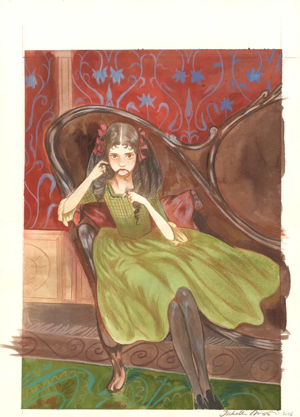 Illustration couleur, Hurlevent (Wuthering Heights), Isabella Mazzanti