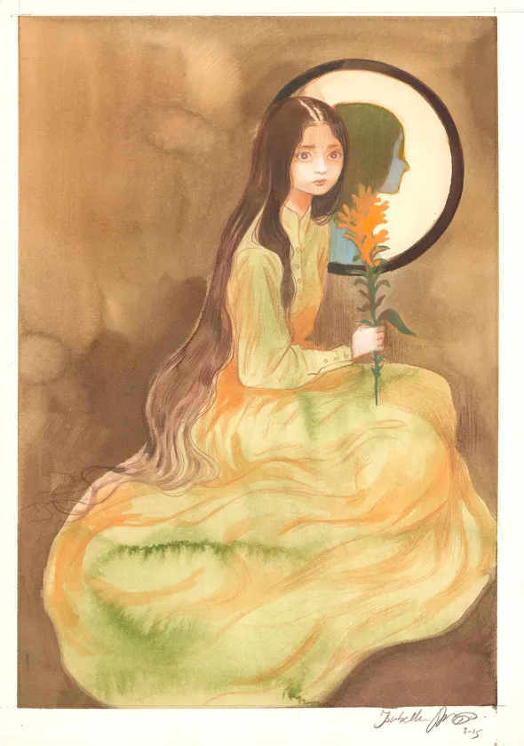 Illustration couleur, Hurlevent (Wuthering Heights), Isabella Mazzanti