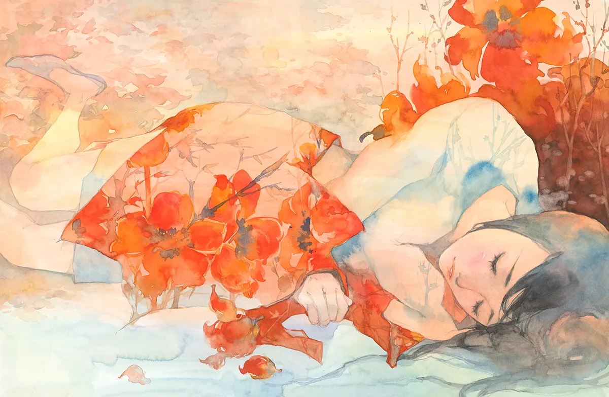 Illustration couleur, Mimi,  Wei Yao