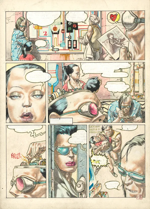 Planche couleur, RanXerox, RanXerox à New York (T.1), Tanino Liberatore