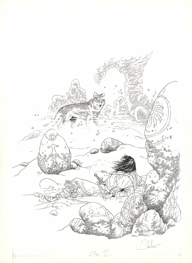 Couverture, Malheig, L'œil de Wedal (T.3), Eric Stalner