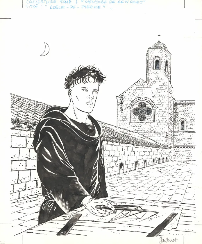 Couverture, Mémoires de Cendres, Coeur de pierre (T.2), Philippe Jarbinet