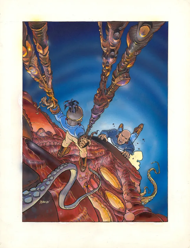 Couverture, Dayak, La Chambre verte (T.2), Philippe Adamov