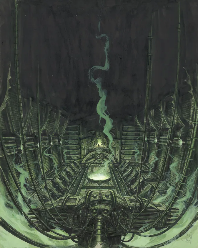 Planche couleur, Requiem Chevalier Vampire, Le Bal des Vampires (T.4), Olivier Ledroit