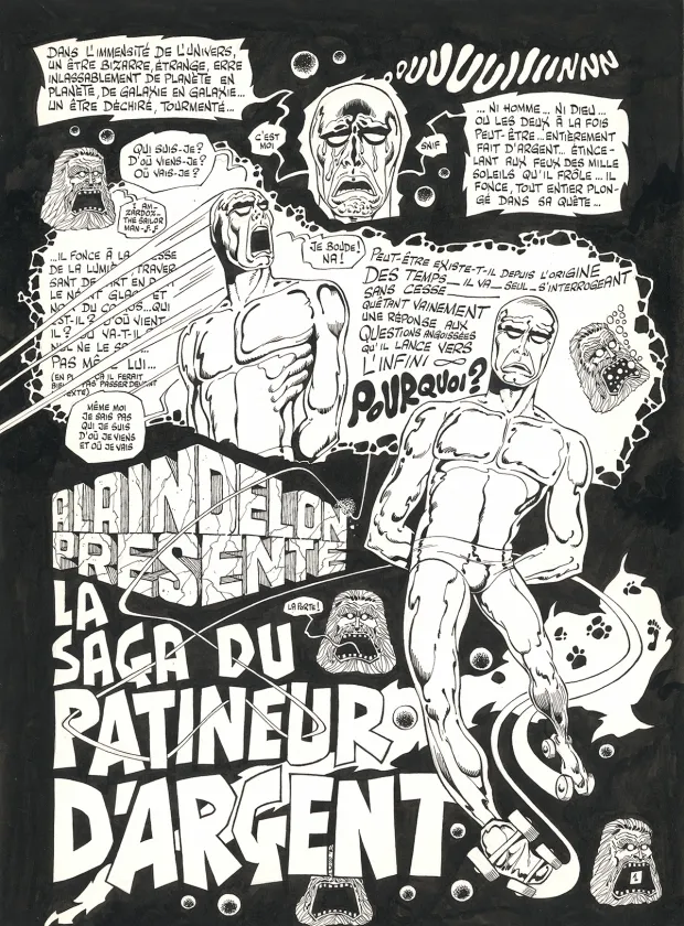 Planche noir et blanc, Rhââ Lovely, Tome 3 (T.3), Marcel Gotlib