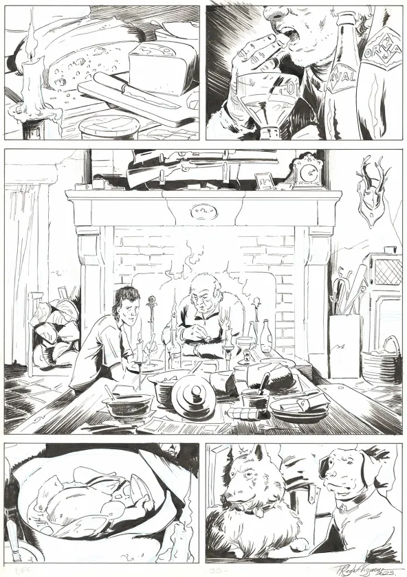 Planche noir et blanc, OFF, Patrice Réglat-Vizzavona
