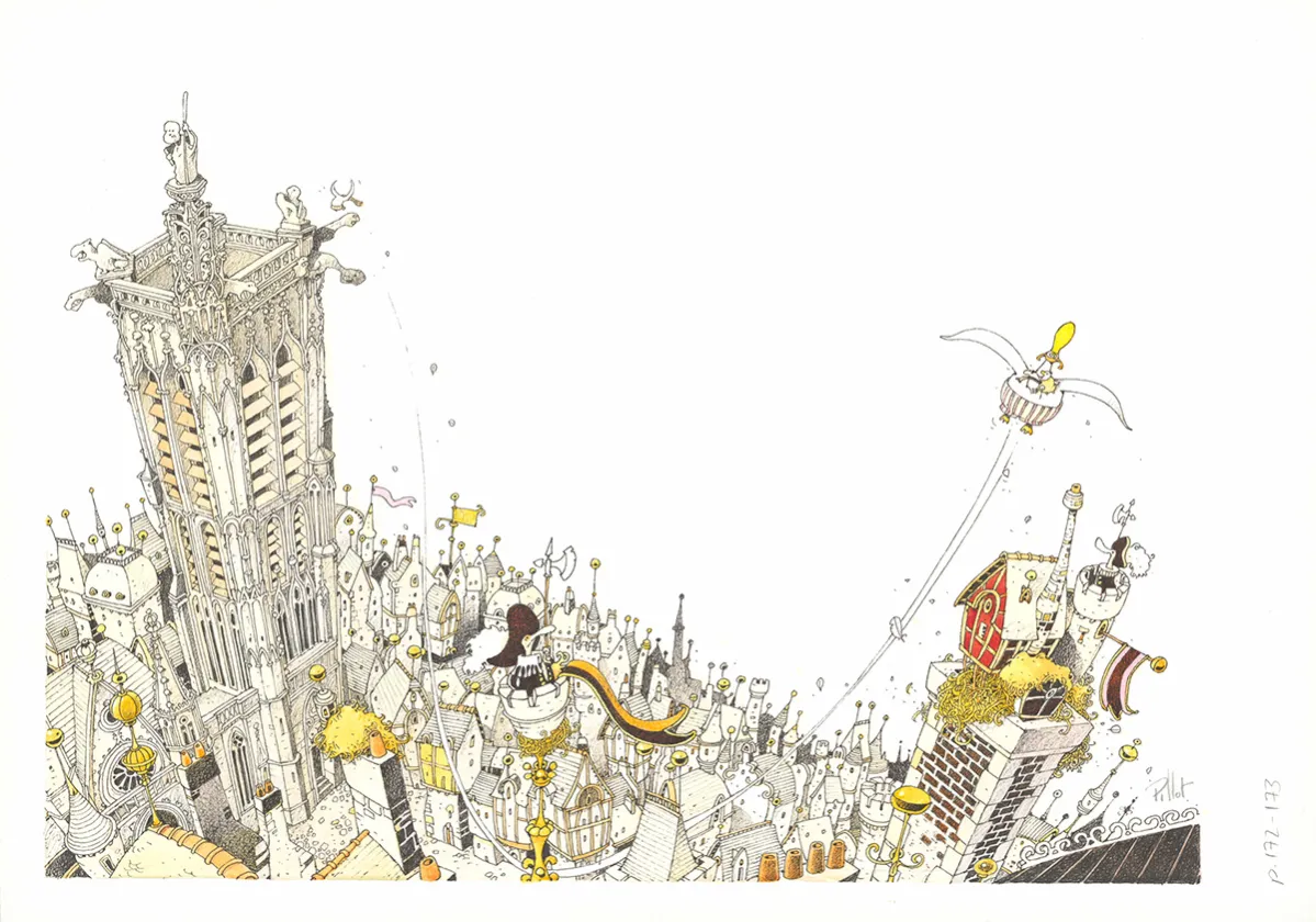 Illustration couleur, Little Piaf, L'incroyable arnaque, Frédéric Pillot