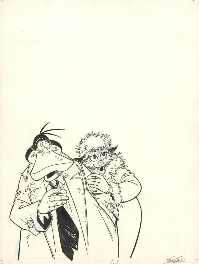 Cover project, Une enquête de l'Inspecteur Canardo, La marque de Raspoutine (T.2), Benoît Sokal