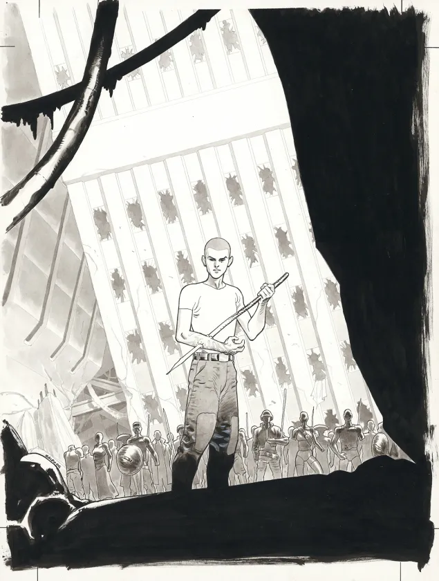 Couverture, IAN, Blitzkrieg (T.3), Ralph Meyer