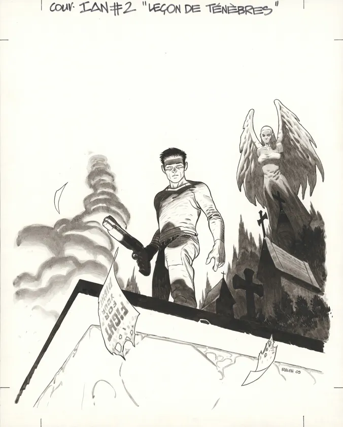 Cover, IAN, Leçon de ténèbres (T.2), Ralph Meyer