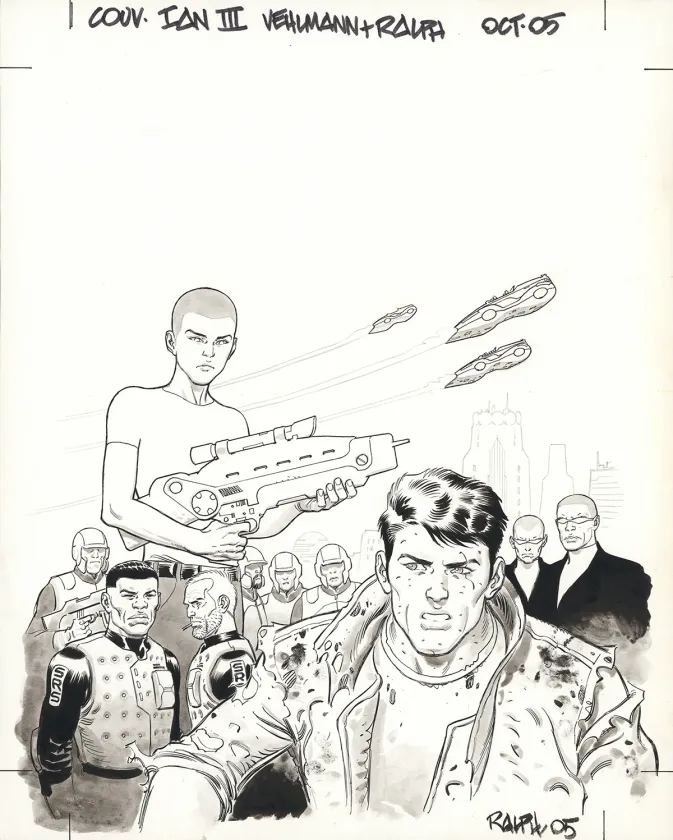 Couverture, IAN, Leçon de ténèbres (T.2), Ralph Meyer