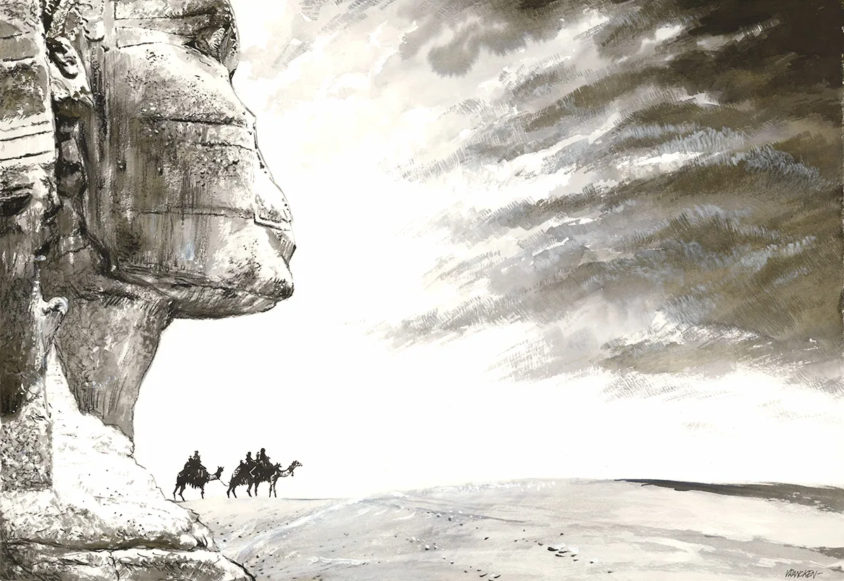 Couverture, Les Enfants du ciel, Bernard Vrancken