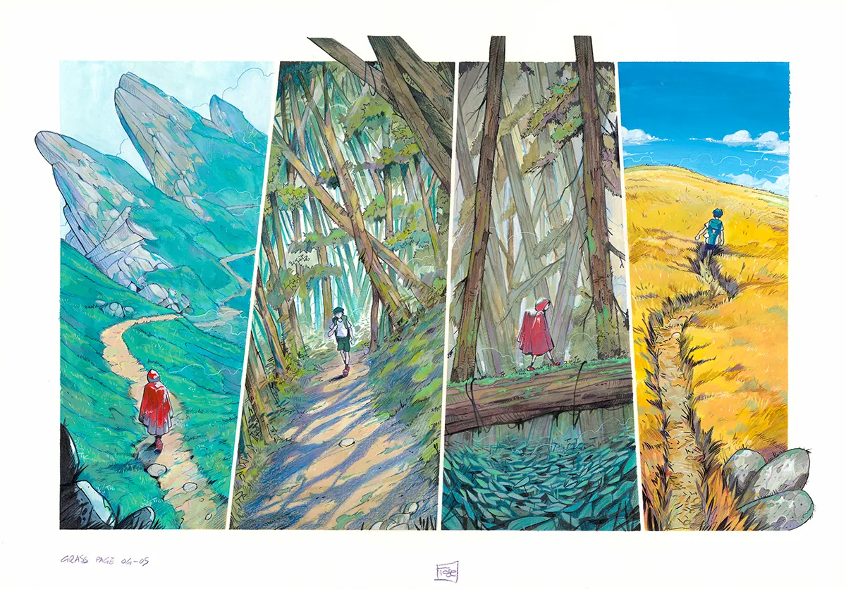 Planche couleur, Maison Croa Croa, Davide Tosello