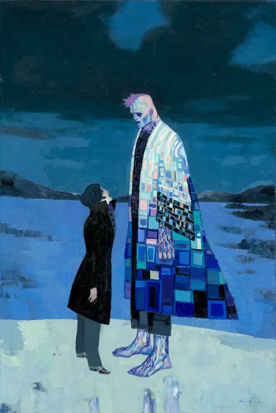 Peinture, Frankenstein, David Sala