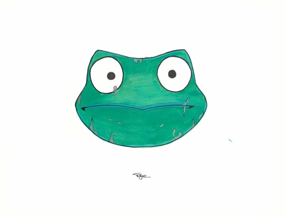 Illustration couleur, Maison Croa Croa, Davide Tosello