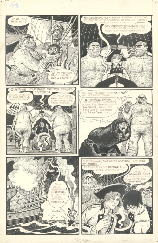 Planche noir et blanc, Georges Pichard