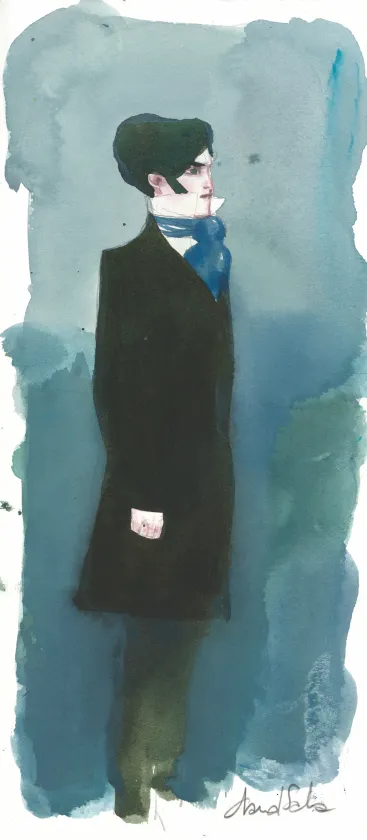 Illustration couleur, Frankenstein, David Sala