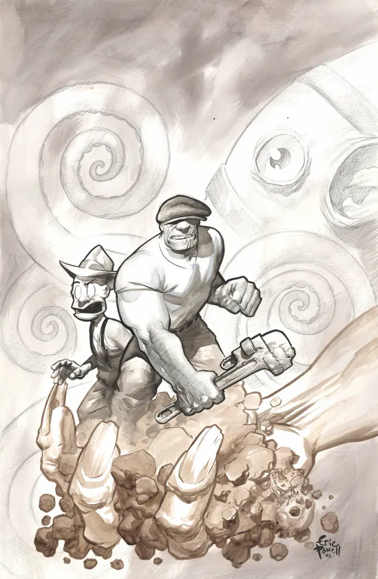 Illustration couleur, The Goon, Eric Powell