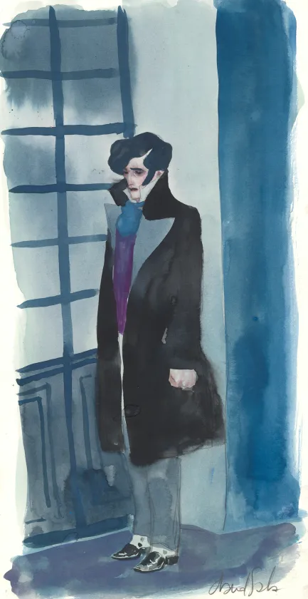 Illustration couleur, Frankenstein, David Sala