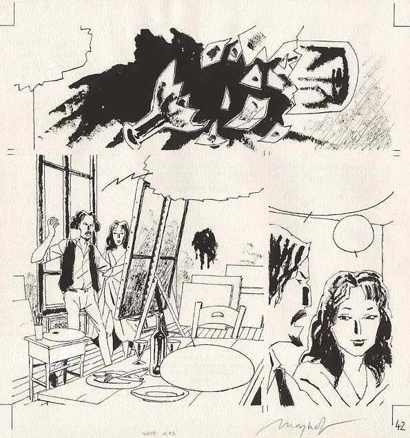Planche noir et blanc, Anatomie du désordre, Emmanuel Moynot