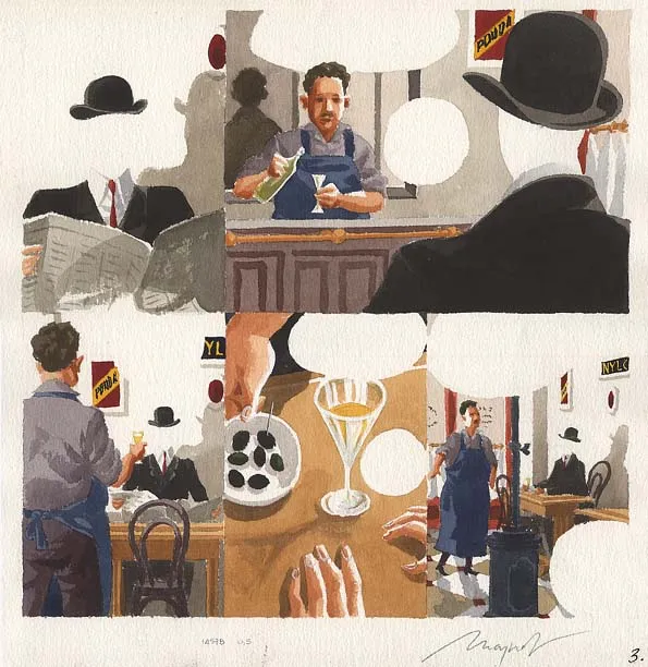 Planche couleur, Monsieur Khol, Emmanuel Moynot