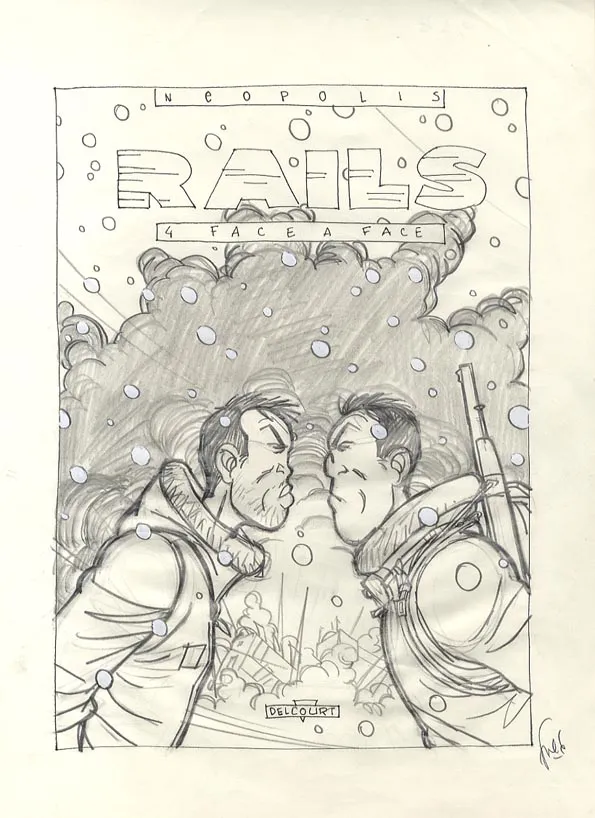 Sketch, Rails, Face à face (T.4), Fred Simon