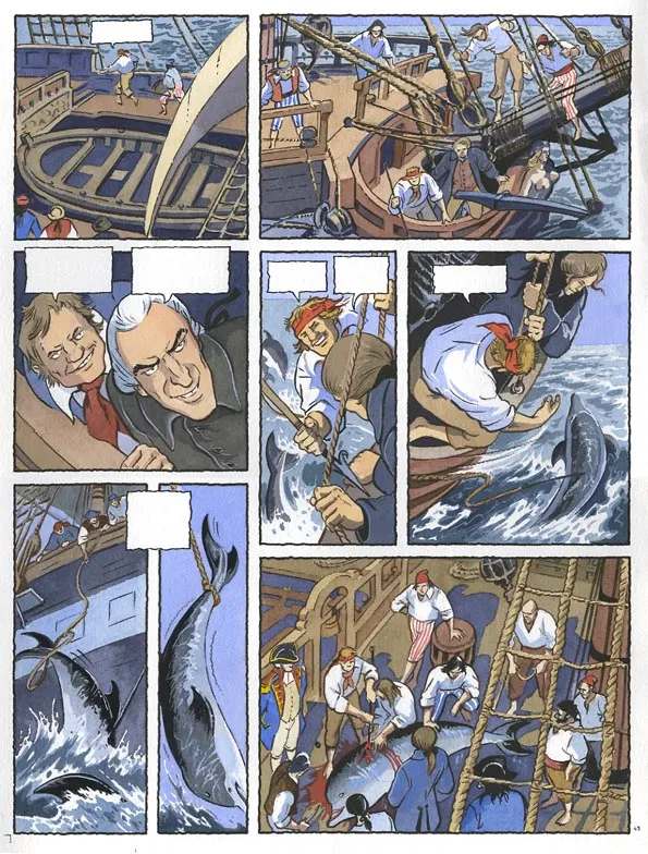 Planche couleur, Le Passage de Vénus, Tome 1 (T.1), Jean-Paul Dethorey
