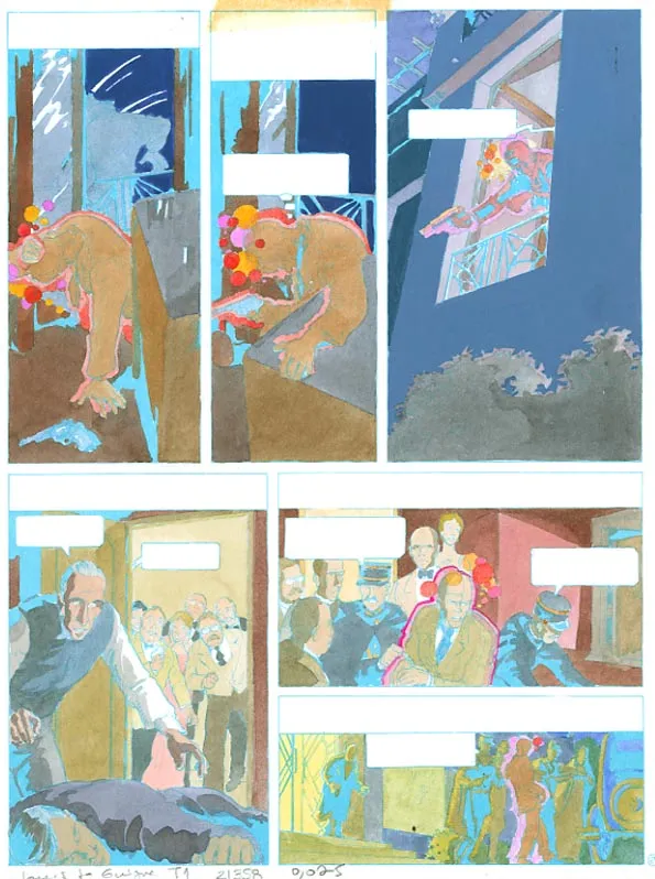 Mise en couleurs, Louis la Guigne, Louis la Guigne (T.1), Jean-Paul Dethorey