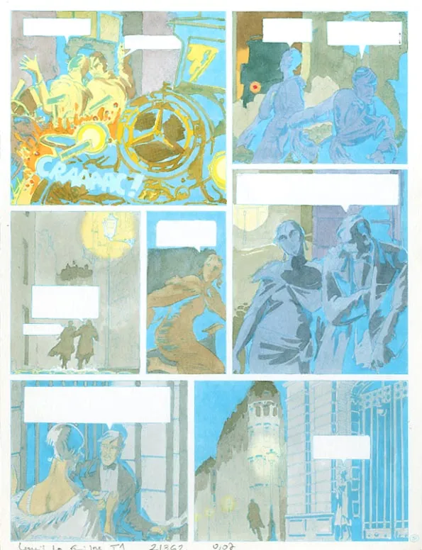 Mise en couleurs, Louis la Guigne, Louis la Guigne (T.1), Jean-Paul Dethorey