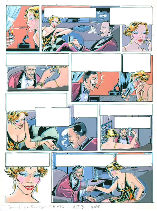 Mise en couleurs, Louis la Guigne, Fureur (T.8), Jean-Paul Dethorey