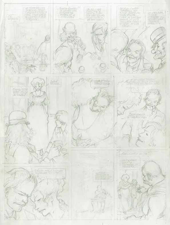 Crayonné, L'exécution, Jean-Paul Dethorey