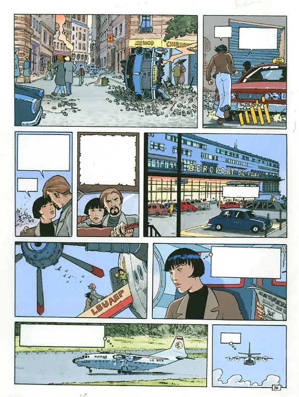 Mise en couleurs, La Malédiction de Zener, Sibylle (T.1), Philippe Adamov